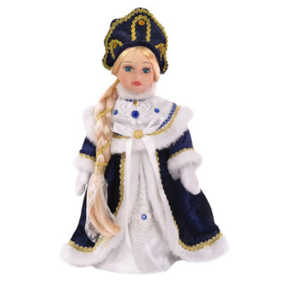 ИГРУШКА "СНЕГУРОЧКА ЗАБАВА" 31*15*11СМ НА ПОДСТАВКЕ