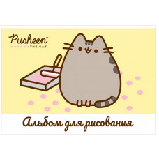 АЛЬБОМ ДЛЯ РИСОВАНИЯ 40 ЛИСТОВ "PUSHEEN" АЛЬБОМ ДЛЯ РИСОВАНИЯ 40 ЛИСТОВ "PUSHEEN"