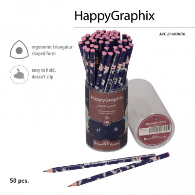 КАРАНДАШ НВ "HAPPYGRAPHIX. ВОЛШЕБНАЯ НОЧЬ"