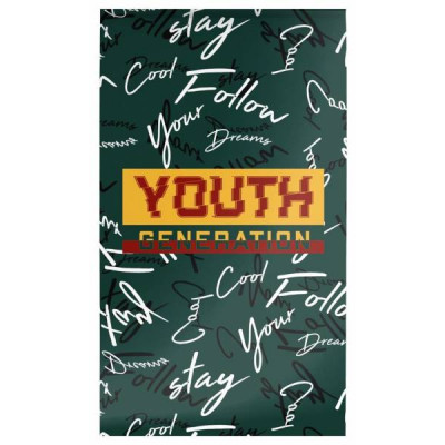 БЛОКНОТ А7 40Л НА СКОБЕ " YOUTH"