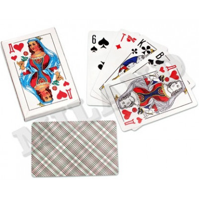 КАРТЫ ИГРАЛЬНЫЕ "КЛАССИКА" КОЛОДА 54 КАРТЫ
