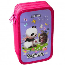 ПЕНАЛ БЕЗ НАПОЛНЕНИЯ СРЕДНИЙ "PANDA" 20*12СМ