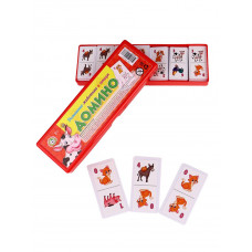 ИГРА ДОМИНО ПЛАСТИКОВОЕ В ФУТЛЯРЕ ДЛЯ МАЛЫШЕЙ