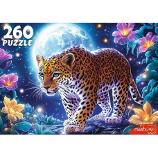 ПАЗЛЫ 260 ЭЛЕМЕНТОВ "ЛУННЫЙ ЛЕОПАРД" ПАЗЛЫ 260 ЭЛЕМЕНТОВ "ЛУННЫЙ ЛЕОПАРД"