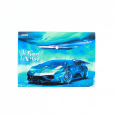 ПАПКА НА КНОПКЕ ЦВ А4 150МКМ "SUPER CAR"