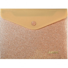 ПАПКА НА КНОПКЕ ЦВ А6-"GLITTER SHINE" РОЗОВАЯ