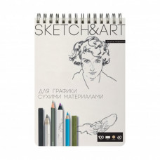 СКЕТЧБУК НА ГРЕБНЕ А5+ 60Л 100Г/М2 "BRUNO VISCONTI" SKETCH&ART ПУХЛАЯ БУМАГА СКЕТЧБУК НА ГРЕБНЕ А5+ 60Л 100Г/М2 "BRUNO VISCONTI" SKETCH&ART ПУХЛАЯ БУМАГА