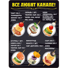 МАГНИТИК "ВКУСНЫЕ БУТЕРБРОДЫ"