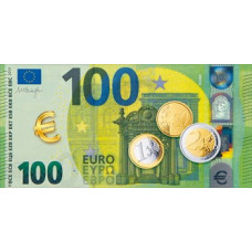 ОТКРЫТКА КОНВЕРТ "100 ЕВРО" ОТКРЫТКА КОНВЕРТ "100 ЕВРО"