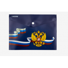 ПАПКА НА КНОПКЕ ЦВ А5 "ГЕРБ" 