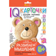 КАРТОЧКИ С ВЕСЕЛЫМИ ЗАДАНИЯМИ. РАЗВИВАЕМ МЫШЛЕНИЕ. 5+. КУЛИКОВА Е.Н.   