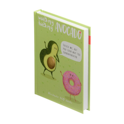 ЗАПИСНАЯ КНИГА A6 160Л "АВОКАДО"