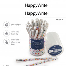 РУЧКА ШАРИКОВАЯ "HAPPY WRITE. КОТЯТА-ЛАПКИ" 0.5ММ СИНЯЯ