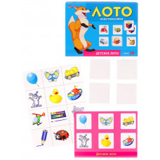 ИГРА ЛОТО "ДЕТСКОЕ ЛОТО"