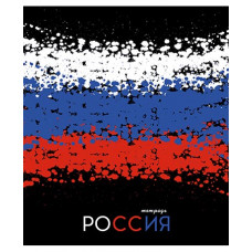 ТЕТРАДЬ 48Л КЛЕТКА "РОССИЯ"