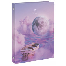 ТЕТРАДЬ НА КОЛЬЦАХ 120Л КЛЕТКА А5 "SCHOOLFORMAT"