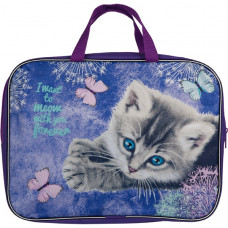 ПАПКА ПОРТФЕЛЬ ТЕКСТИЛЬНАЯ А4 "CUTE KITTY" 35*27*7 СМ НА МОЛНИИ С РУЧКАМИ ПАПКА ПОРТФЕЛЬ ТЕКСТИЛЬНАЯ А4 "CUTE KITTY" 35*27*7 СМ НА МОЛНИИ С РУЧКАМИ