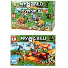 КОНСТРУКТОР ИГРУНЫ ФИГУРКИ ИЗ КУБИКОВ 4 В 1 ДО 227 ДЕТАЛЕЙ