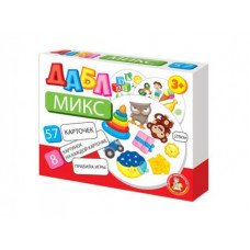 ИГРА НАСТОЛЬНАЯ КАРТОЧНАЯ "ДАБЛ МИКС" 57 КАРТОЧЕК
