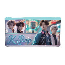 ПЕНАЛ МЯГКИЙ ПЛОСКИЙ "K-POP MUSIC" 20,5*11СМ ПЕНАЛ МЯГКИЙ ПЛОСКИЙ "K-POP MUSIC" 20,5*11СМ