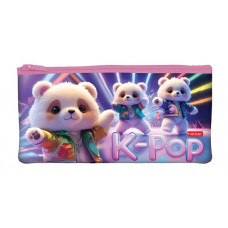 ПЕНАЛ МЯГКИЙ ПЛОСКИЙ "K-POP МИШКИ" 20,5*11СМ ПЕНАЛ МЯГКИЙ ПЛОСКИЙ "K-POP МИШКИ" 20,5*11СМ
