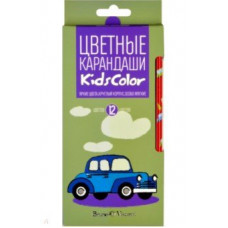 КАРАНДАШИ ЦВЕТНЫЕ "KIDS COLOR" 12 ЦВ КАРАНДАШИ ЦВЕТНЫЕ "KIDS COLOR" 12 ЦВ