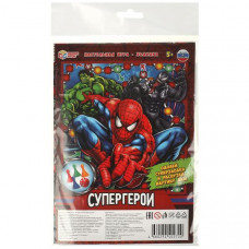 ИГРА НАСТОЛЬНАЯ ХОДИЛКА БЛИСТЕР "СУПЕРГЕРОИ"