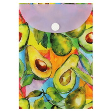 ПАПКА НА КНОПКЕ ЦВ А6 "AVOCADO ART" 