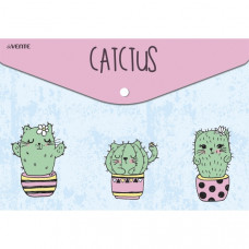 ПАПКА НА КНОПКЕ ЦВ А5 "CATCTUS" 
