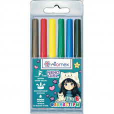 ФЛОМАСТЕРЫ "NEKOGIRL" 6ЦВ ФЛОМАСТЕРЫ "NEKOGIRL" 6ЦВ