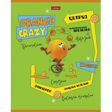 ТЕТРАДЬ 40Л КЛЕТКА "CRAZY ORANGE"