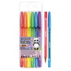 НАБОР ШАРИКОВЫХ РУЧЕК deVENTE PANDA 6ЦВ НЕОН НАБОР ШАРИКОВЫХ РУЧЕК deVENTE PANDA 6ЦВ НЕОН