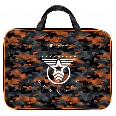 ПАПКА ПОРТФЕЛЬ НА МОЛНИИ С РУЧКАМИ А4 "MILITARY STYLE'' ТЕКСТИЛЬ 33*26,5*6СМ