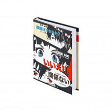 ЗАПИСНАЯ КНИГА A6 160Л "МАНГА АНИМЕ"