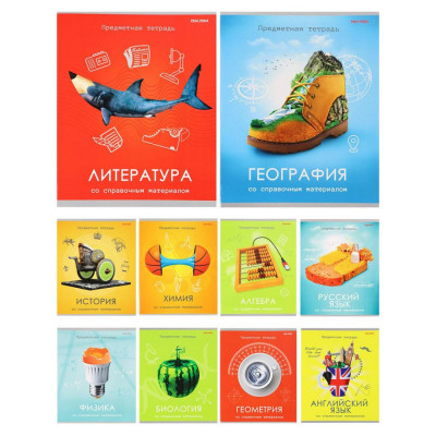 КОМПЛЕКТ ТЕМАТИЧЕСКИХ ТЕТРАДЕЙ 48Л "PROFIT ИГРЫ РАЗУМА"