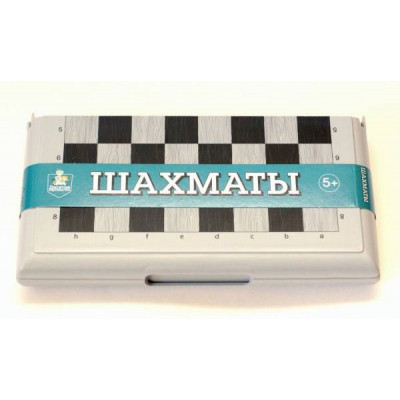 ИГРА ШАХМАТЫ В ПЛАСТИКОВОЙ КОРОБКЕ