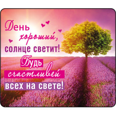 МАГНИТИК ВИНИЛОВЫЙ "ДЕНЬ ХОРОШИЙ, СОЛНЦЕ СВЕТИТ!.."