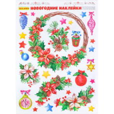 НАКЛЕЙКА ОФОРМИТЕЛЬСКАЯ "ВОЛШЕБНЫЙ ВЕНОК"