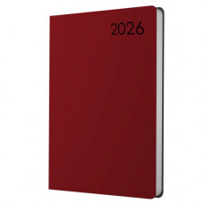 ЕЖЕДНЕВНИК А6 2026 LISTOFF 176Л PARAGRAPH КРАСНЫЙ