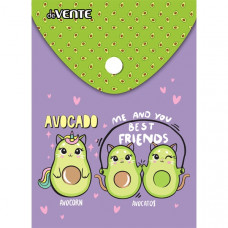 ПАПКА НА КНОПКЕ ЦВ А6- "AVOCADO" 