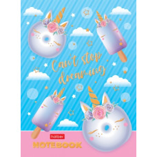 ЗАПИСНАЯ КНИГА А6 80Л "СЛАДКИЕ МЕЧТЫ"