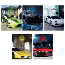 ТЕТРАДЬ 48Л КЛЕТКА "HIGH PERFORMANCE: СПОРТИВНЫЕ АВТО"