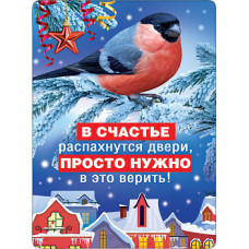 МАГНИТИК ВИНИЛОВЫЙ "СНЕГИРЬ"