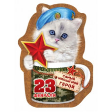 МАГНИТИК  "САМЫЙ МИЛЫЙ МОЙ ГЕРОЙ!"