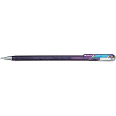 РУЧКА ГЕЛЕВАЯ PENTEL HYBRID DUAL METALLIC 1.0ММ ФИОЛЕТОВАЯ+СИНЯЯ МЕТАЛЛИК