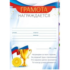 ГРАМОТА ШКОЛА А5 НАГРАЖДАЕТСЯ!