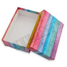 КОРОБКА ПОДАРОЧНАЯ ПРЯМОУГОЛЬНАЯ 19*12*7,5 СМ