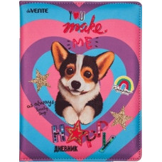 ДНЕВНИК УНИВЕРСАЛЬНЫЙ "CORGI' ОБЛОЖКА 7БЦ ИСКУССТВЕННАЯ КОЖА