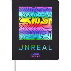 ДНЕВНИК УНИВЕРСАЛЬНЫЙ "UNREAL' С ОБЛОЖКОЙ ИЗ ИСКУСТВЕННОЙ КОЖИ 