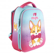РАНЕЦ ШКОЛЬНЫЙ С ОРТОПЕДИЧЕСКОЙ СПИНКОЙ "FIRST CORGI LOVE" 37*29*17 СМ РАНЕЦ ШКОЛЬНЫЙ С ОРТОПЕДИЧЕСКОЙ СПИНКОЙ "FIRST CORGI LOVE" 37*29*17 СМ